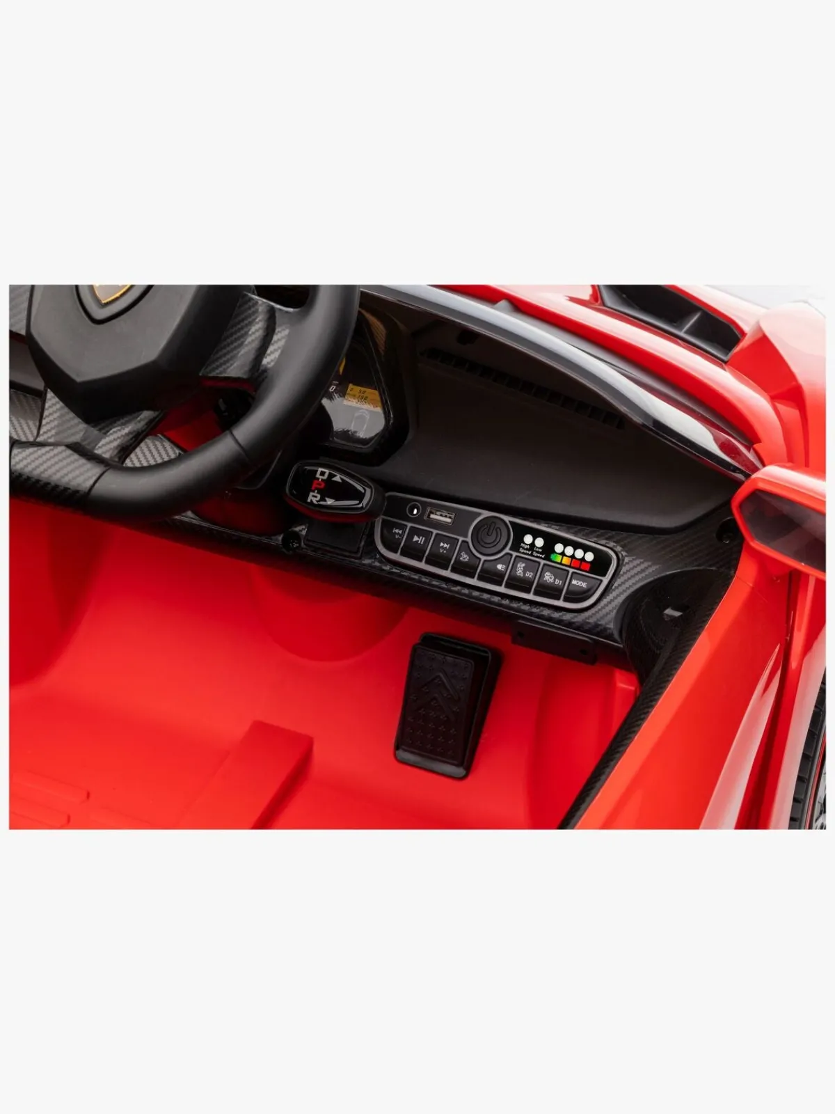 Lamborghini Veneno Elbil, Rød