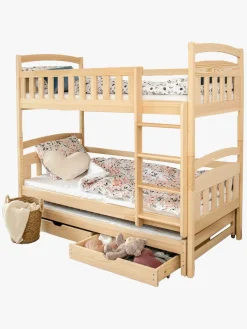 LanoMeble Børnesenge & Tilbehør*Lano Meble BLANKA Tribbelkøjeseng 90x200, Pine