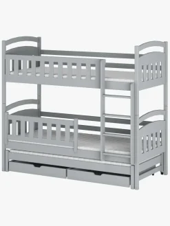 LanoMeble Børnesenge & Tilbehør*Lano Meble BLANKA Tribbelkøjeseng 90x200, Grå