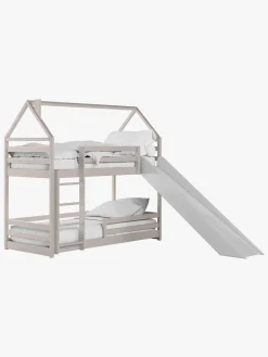 LanoMeble Børnesenge & Tilbehør*Lano Meble PLAY Køjeseng med Rutsjebane 90x200, Cashmere