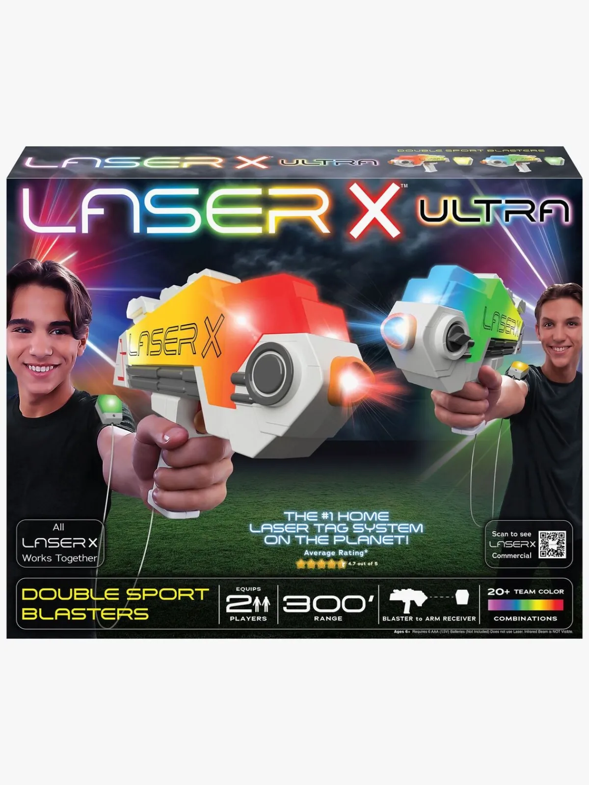 LaserX Blasters*Laser X Ultra Double Sport Blastere 2-pak