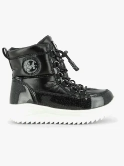 Børn Leaf Nickby Vinterstøvler, Sort