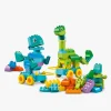 Børn Lego Legetøj Til Børn På 0-10 År|Byggesæt & Lego>DUPLO Town 10451 3-i-1-dinosaurer på hjul