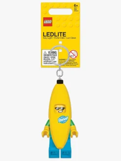 Børn Lego Iconic Banana Guy Nøglering med LED-lys