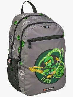Børn Lego ® NINJAGO® Elemental Master of Energy  Forlængbar Rygsæk 18L, Grå/Grøn