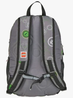 Børn Lego ® NINJAGO® Elemental Master of Energy  Forlængbar Rygsæk 18L, Grå/Grøn