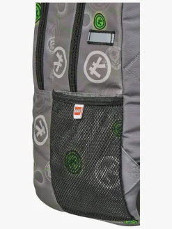 Børn Lego ® NINJAGO® Elemental Master of Energy  Forlængbar Rygsæk 18L, Grå/Grøn