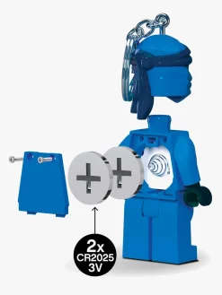 Lego Tilbehør*Ninjago Legacy Jay Nøglering med LED-lys Blå/Gul