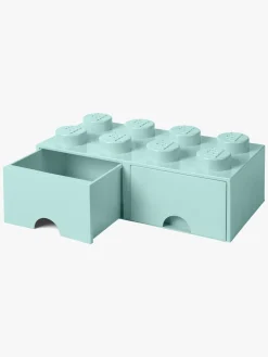 Børn Lego Opbevaringsklods 8, Turkis