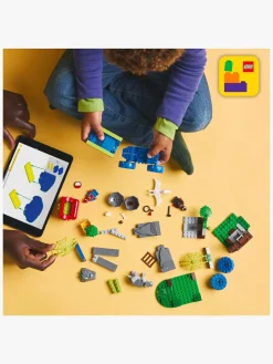 Børn Lego Spidey 11199 Team Spideys dinotruck-redning