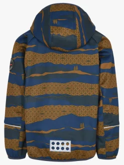 Børn LegoWear Overtøj>LEGO Wear Softshelljakke, Dark Blue