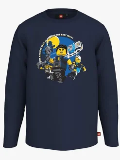 Børn LegoWear Lego Wear Trøje, Dark Navy