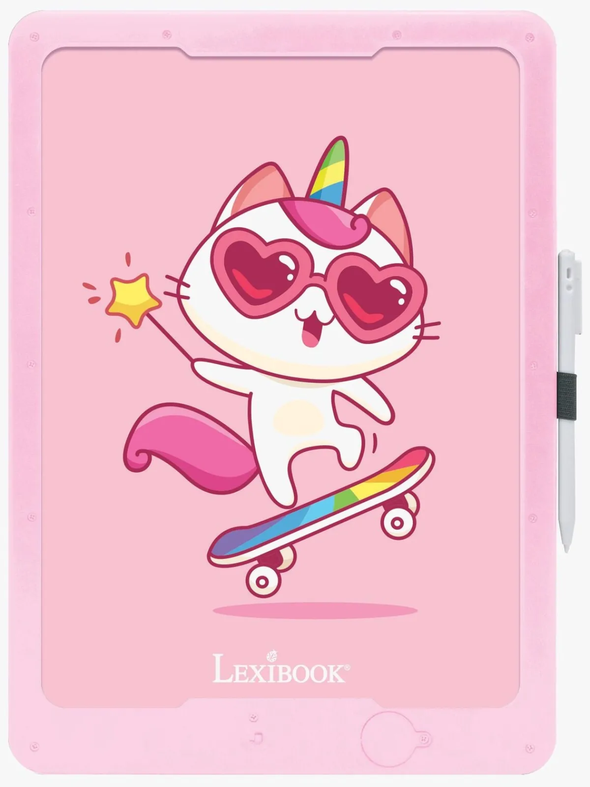 Lexibook Kreativt Legetøj>Flerfarvet E-Ink Tegnetablet med Stenciler 14 Tommer