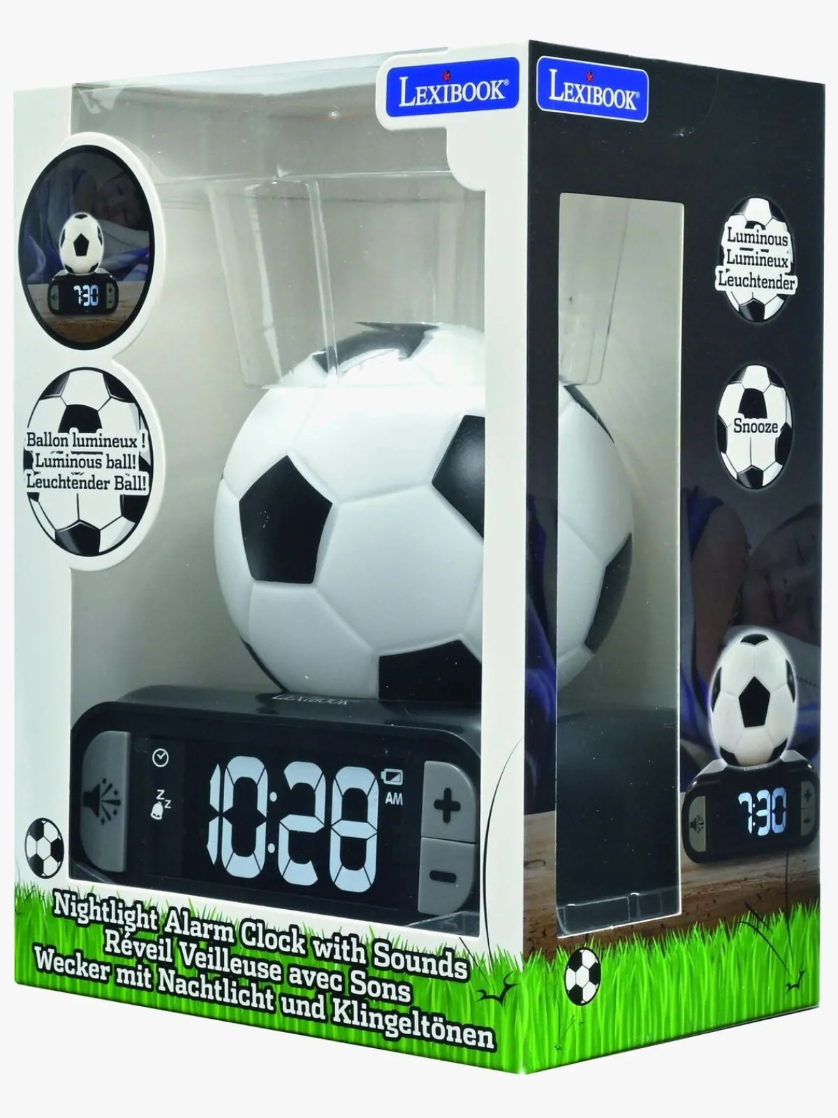 Børn Lexibook Fodbold Vækkeur