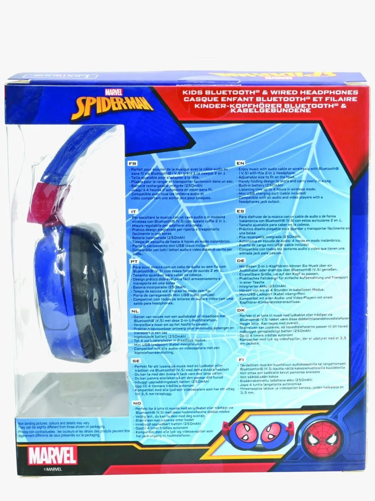 MarvelSpiderMan Elektronik & Media>Lexibook Marvel Spider-Man Høretelefoner