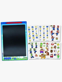 SuperMario Kreativt Legetøj>Lexibook Super Mario Tegnetablet med Stencilskabeloner