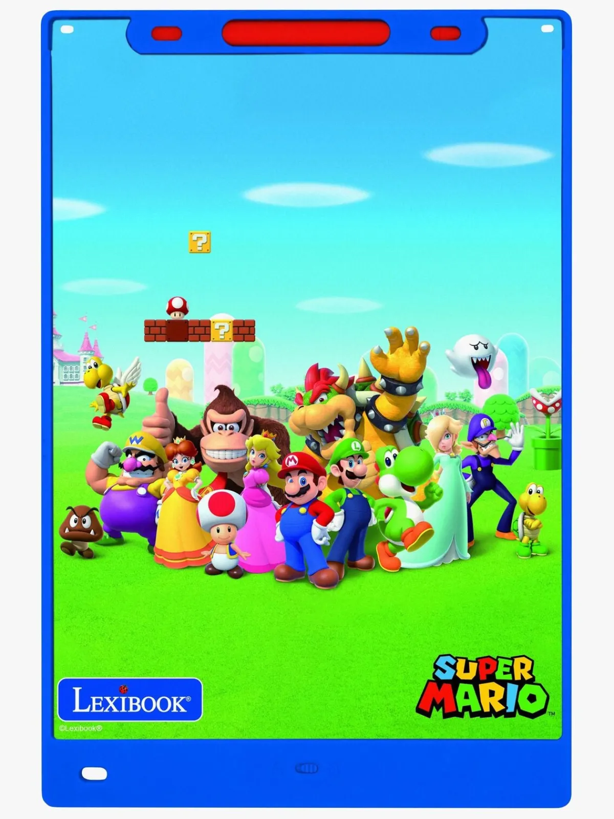 SuperMario Kreativt Legetøj>Lexibook Super Mario Tegnetablet med Stencilskabeloner