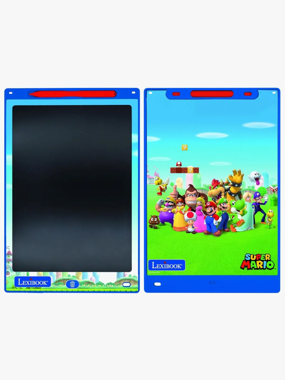 SuperMario Kreativt Legetøj>Lexibook Super Mario Tegnetablet med Stencilskabeloner