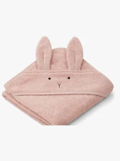 Liewood Albert Håndklæde med Hætte, Rabbit Rose