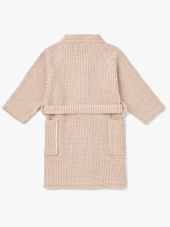 Børn Liewood Bertha Badekåbe Stripe, Tuscany Rose/Creme de la Creme
