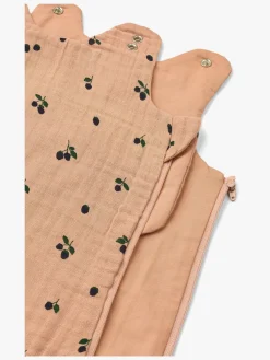 Børn Liewood Børnesenge & Tilbehør>Flora Sovepose Str. 80-86, Mini Berry/Pale Tuscany