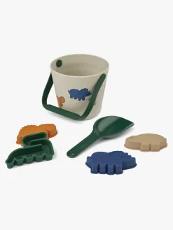 Liewood Udelegetøj*Gilma Dino Strandsæt, Dinosaurs/Mist Flerfarvet