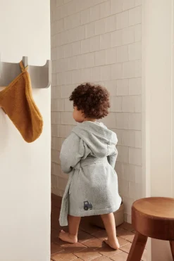 Børn Liewood Uv & Strand></noscript>Kenna Badekåbe, Horses/Dark Rosetta