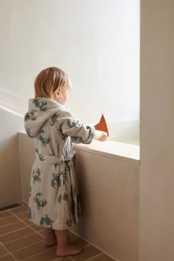 Børn Liewood Liliana Badekåbe, Crab/Sandy