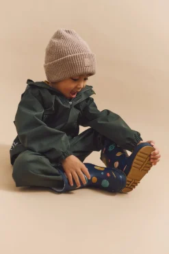 Børn Liewood Mason  Forede Gummistøvler, Universe/Classic Navy