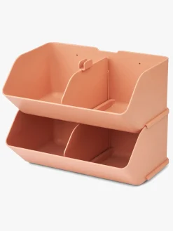 Børn Liewood Opbevaring>Rosemary Opbevaringskasser M 2-Pak, Tuscany Rose