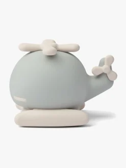 Børn Liewood Lamper & Belysning>Winston Helicopter Natlampe, Dove Blue