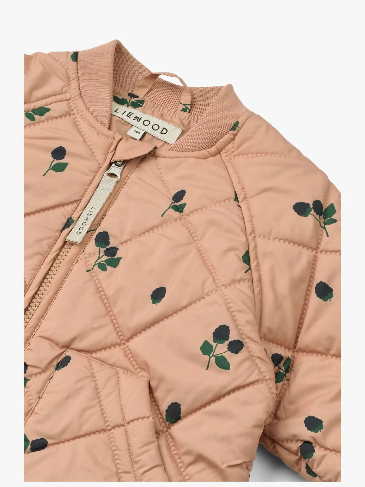 Børn Liewood Vintertøj>Zella Termosæt, Berry/Pale Tuscany/Embroidery