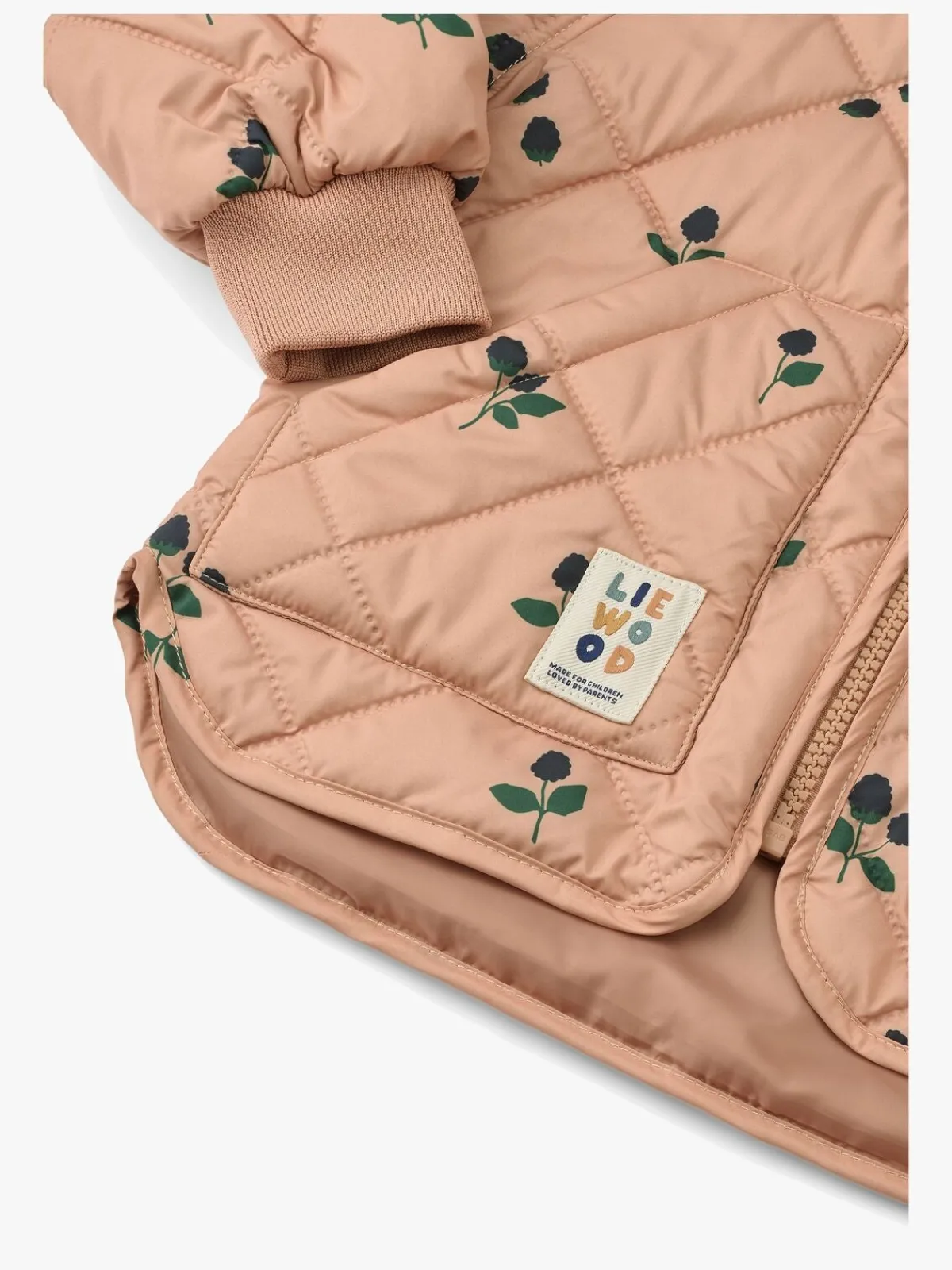 Børn Liewood Vintertøj>Zella Termosæt, Berry/Pale Tuscany/Embroidery