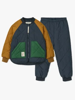 Børn Liewood Vintertøj>Zella Termosæt, Classic Navy Multi Mix