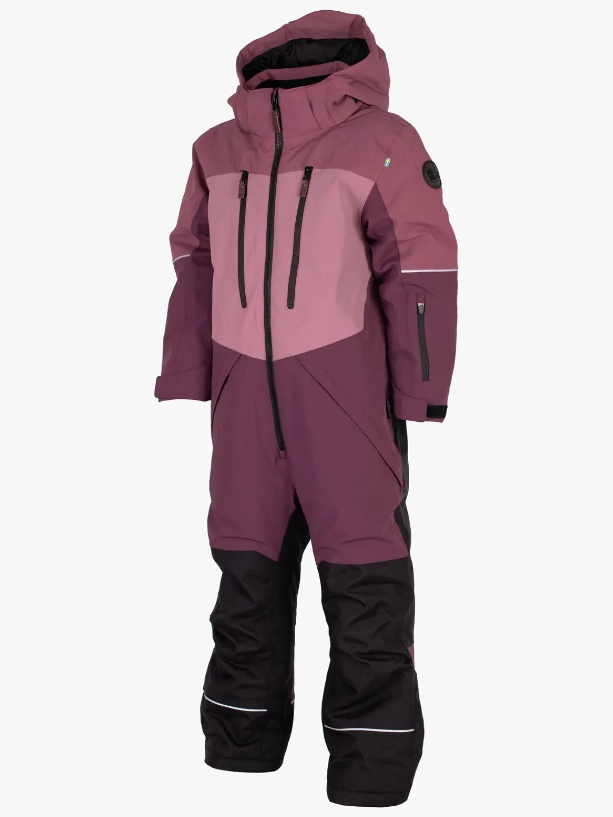 Børn Lindberg Alpine Flyverdragt, Dry Rose/Plum