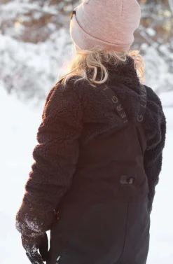 Børn Lindberg Alpine Overtræksbukser, Sort