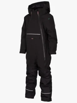Børn Lindberg Anorak Flyverdragt, Black