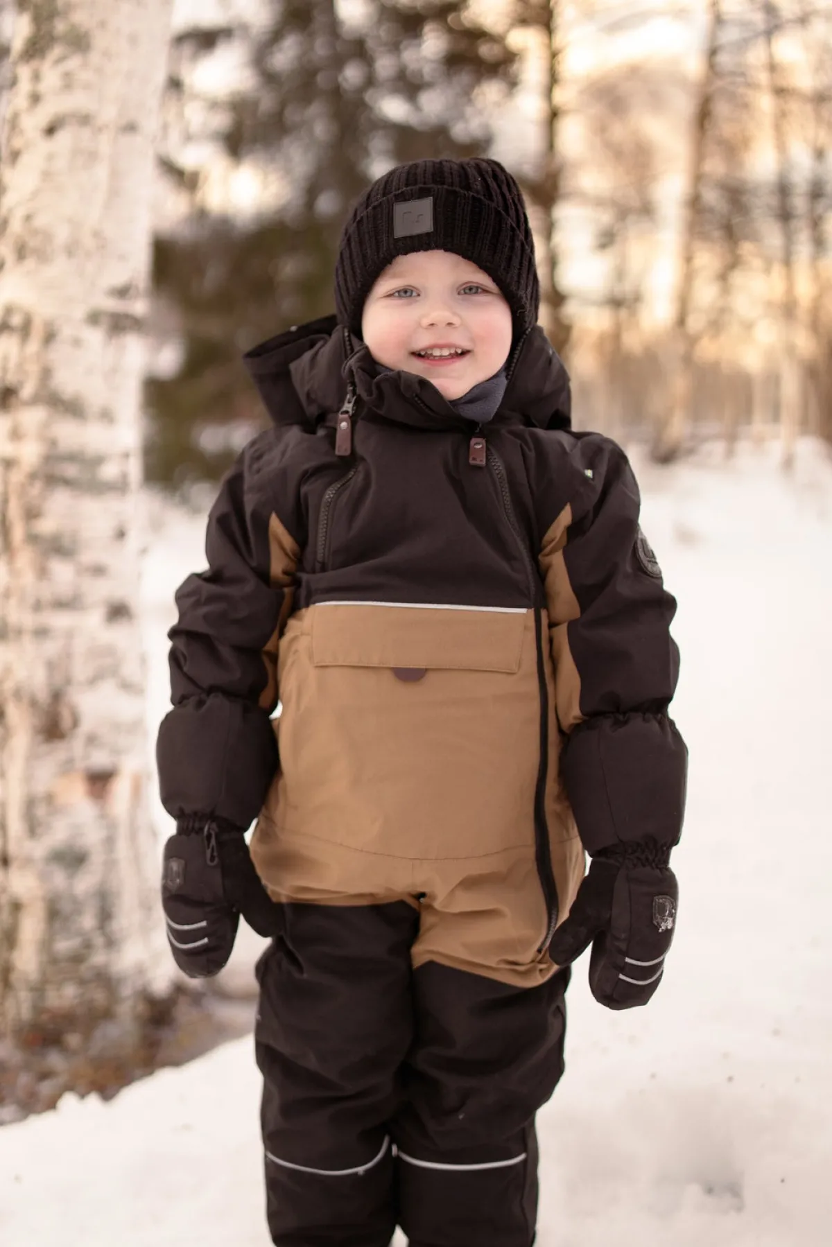 Børn Lindberg Anorak Flyverdragt, Potato