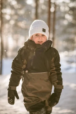 Børn Lindberg Anorak Flyverdragt, Walnut