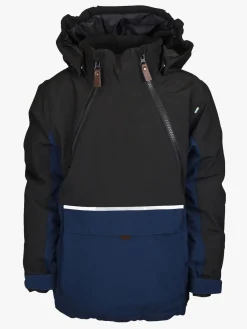 Lindberg Vintertøj*Anorak Vinterjakke, Navy Blå/Sort