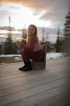 Lindberg Undertøj|Uldtøj*Bamboo Merino Skiundertøj, Blush/Rose