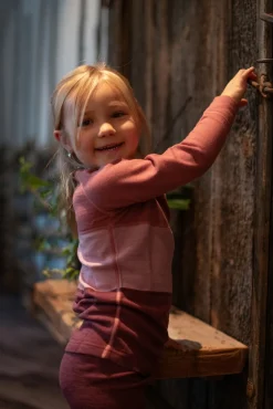 Lindberg Undertøj|Uldtøj*Bamboo Merino Skiundertøj, Blush/Rose