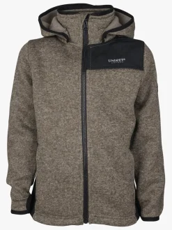 Børn Lindberg Bormio Fleecetrøje, Greige