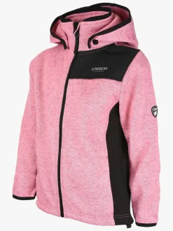 Børn Lindberg Bormio Fleecetrøje, Pink