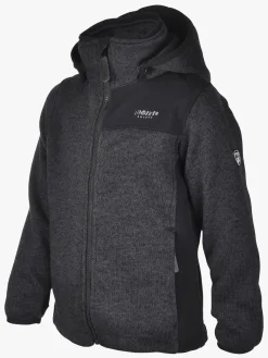 Børn Lindberg Bormio Fleecetrøje, Black