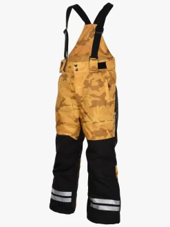 Børn Lindberg Camo Overtræksbukser, Yellow