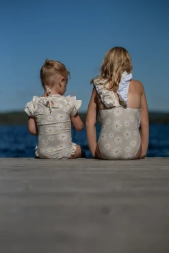 Børn Lindberg Daphne Badedragt, Sand/Yellow