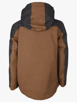 Lindberg Overtøj*Explorer Skaljakke, Cayenne Sort/Brun