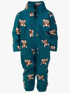 Børn Lindberg Luleå Fleecedragt, Dark Teal