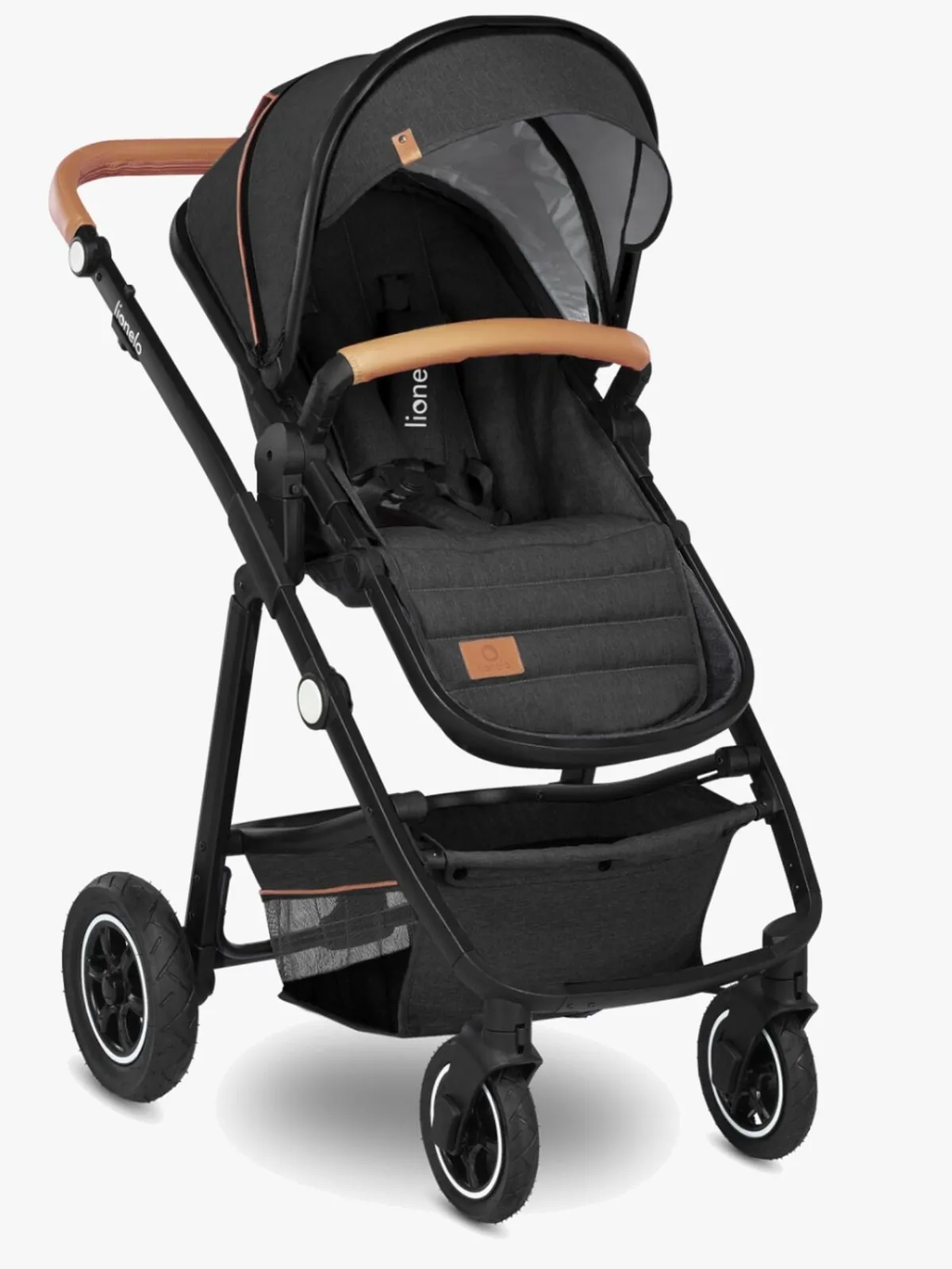 Lionelo Duo- & Kombivogne>Amber 3-in-1 Duovogn, Grey Graphite